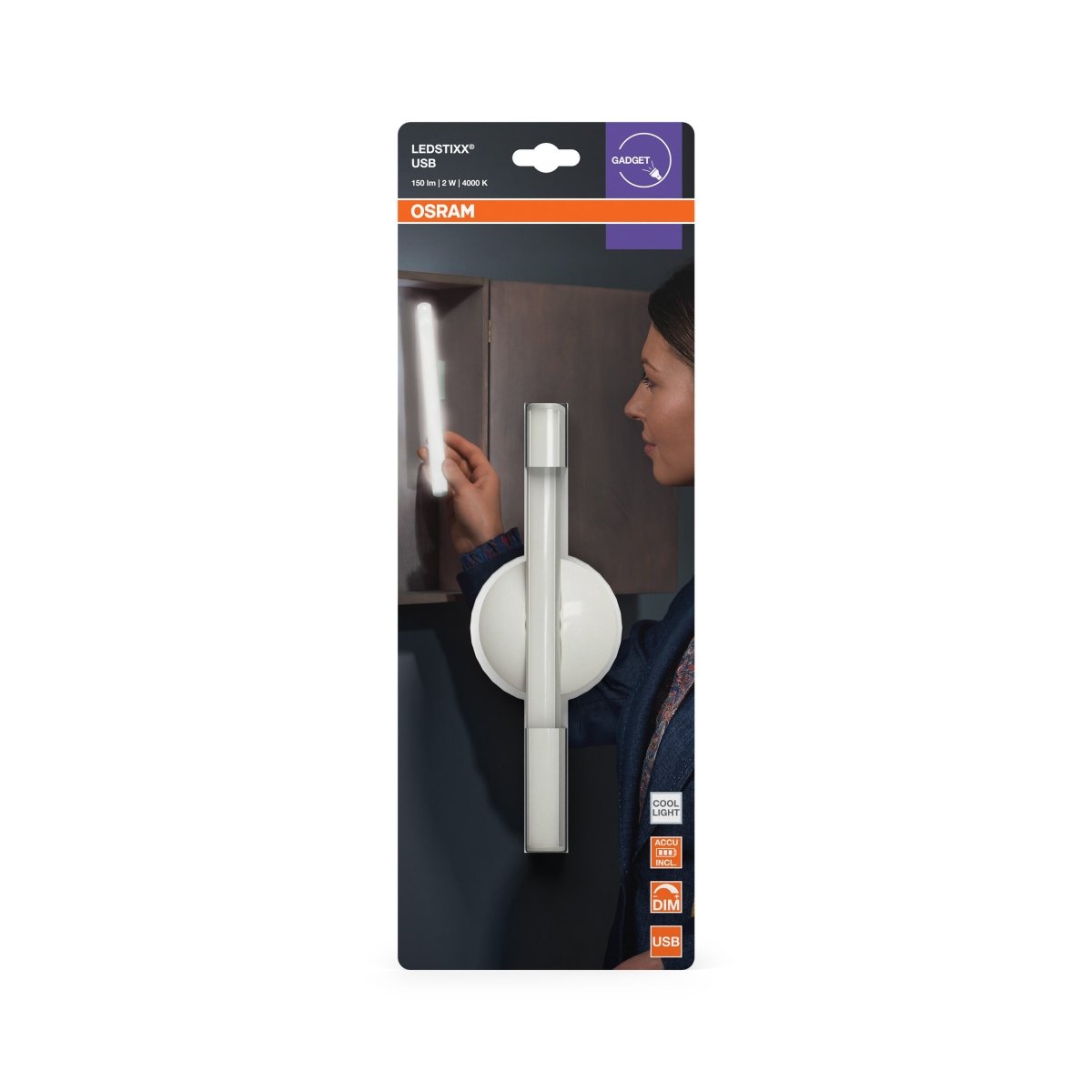 OSRAM Linear LED Mobile HANGER - wieszak USB 270 mm, biały - eshop Ledvance PL 4099854497599