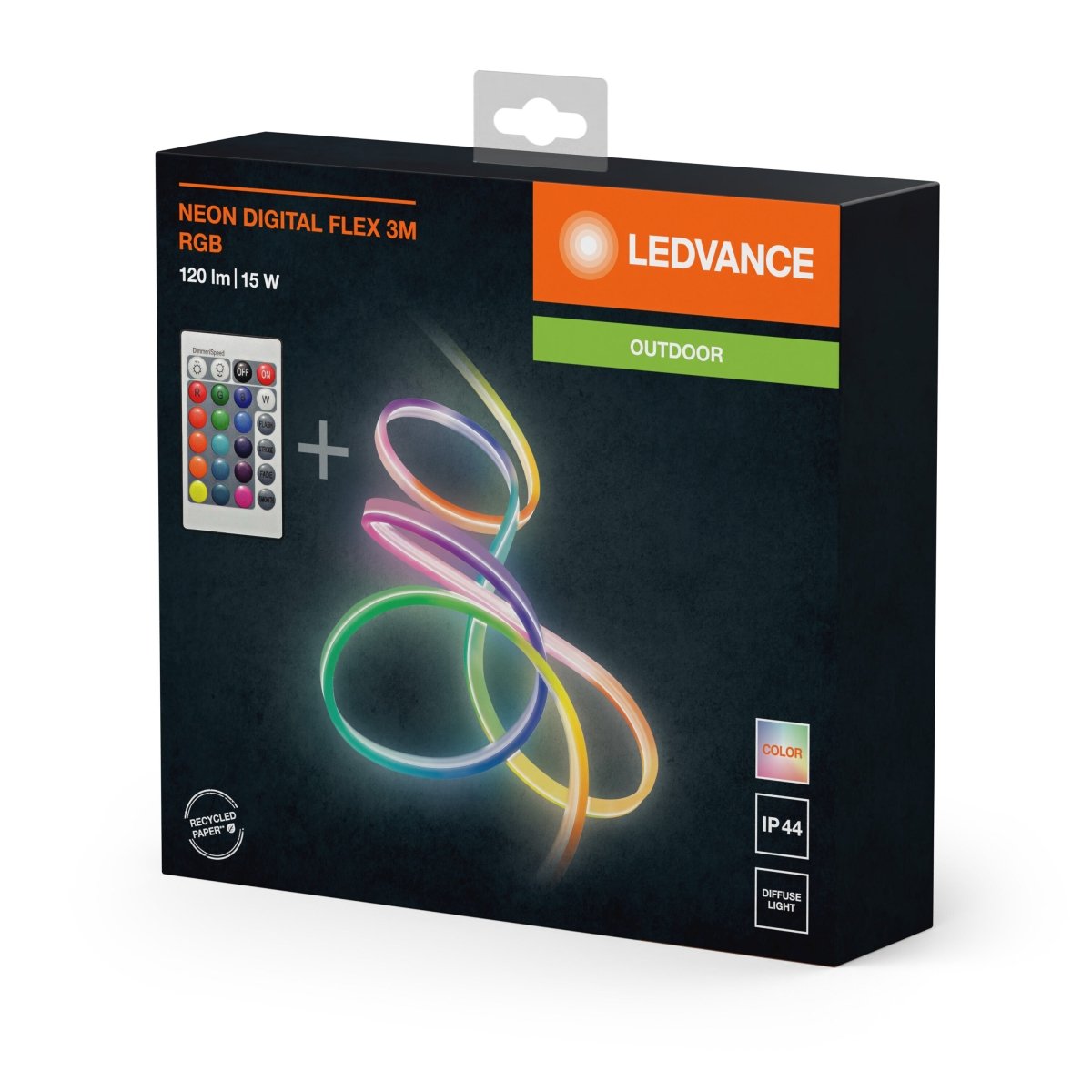 OSRAM NEON DIGITAL FLEX 3 m RGB + RC - eshop Ledvance PL 4058075504745