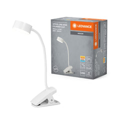 OSRAM Office Line Desk Cylinder Clip 4.8W TW, biały - eshop Ledvance PL 4099854388552