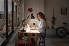 OSRAM Office Line Desk Retro 9W 830, ściemnialny, czarny - Poland LEDVANCE e-shop 4058075842847
