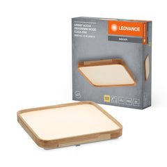 OSRAM Orbis Alicia 292X292MM 16W 830 Click DIM dekor drewno - eshop Ledvance PL 4099854283680