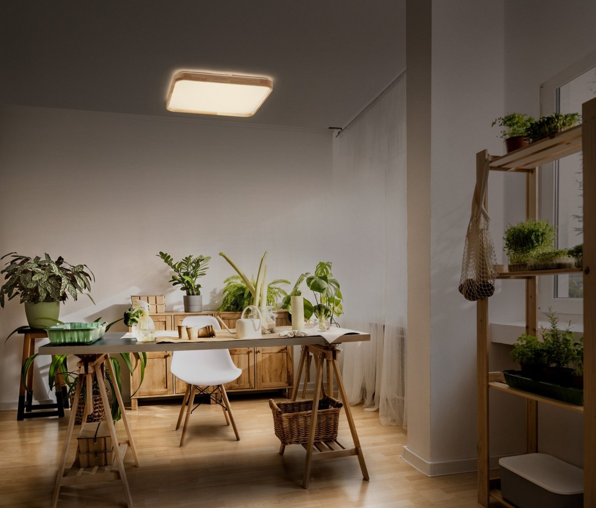 OSRAM Orbis Alicia 395x395mm 24W DIM drewniana dekoracja - eshop Ledvance PL 4099854446078