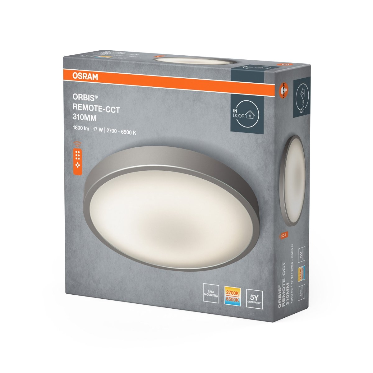 OSRAM ORBIS® CCT / DIM Remote - CCT 310mm 17W - eshop Ledvance PL 4099854446894