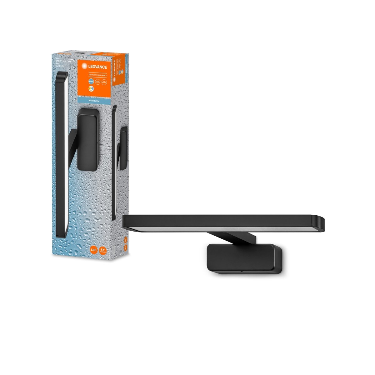 OSRAM Orbis Disc Bar listwa do lustra łazienkowego czarna - eshop Ledvance PL 4099854096075