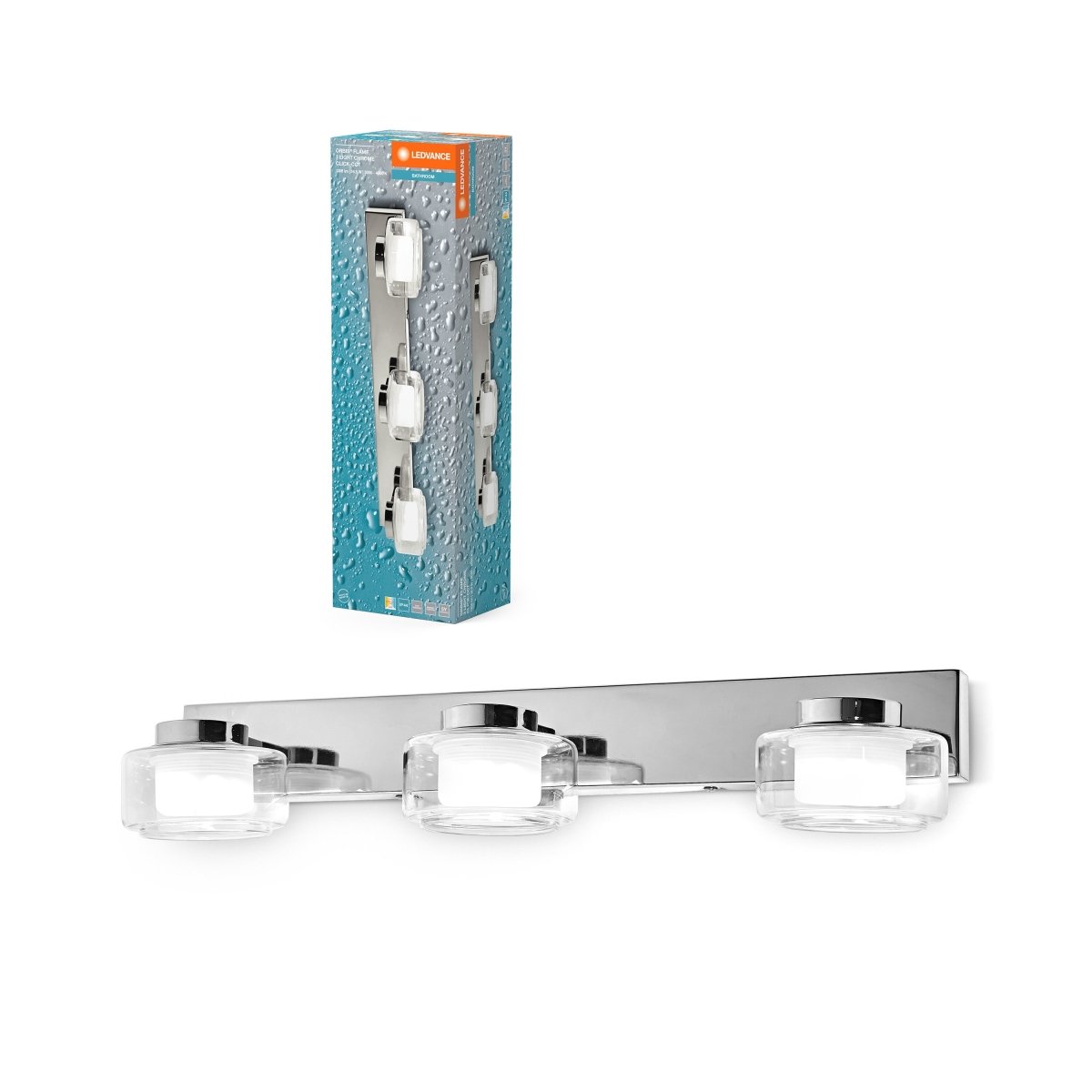 OSRAM Orbis Flame 3x5.5W Click CCT IP44 chrom - eshop Ledvance PL 4099854276231
