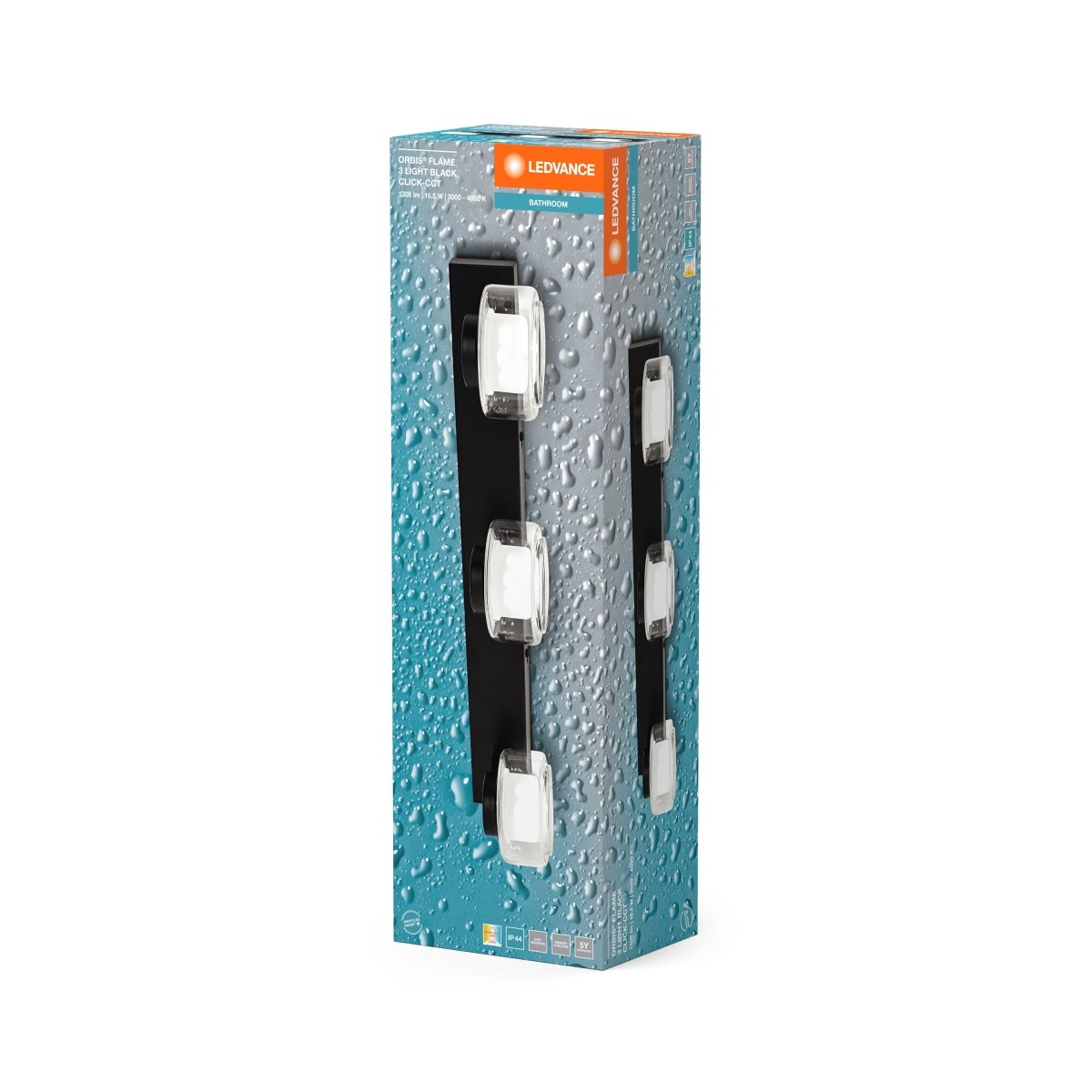 OSRAM Orbis Flame 3x5.5W Click CCT IP44 czarny - eshop Ledvance PL 4099854275975