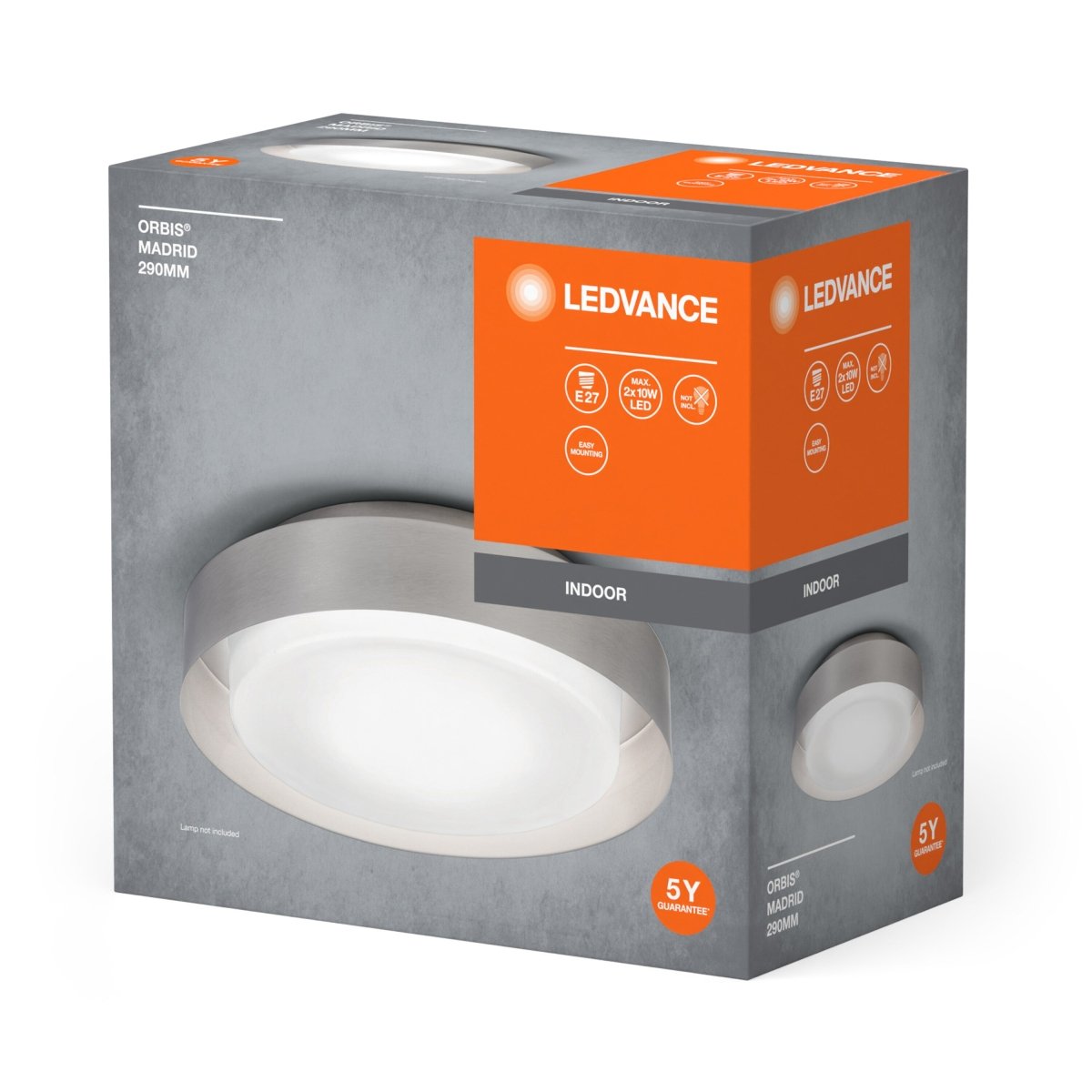 OSRAM ORBIS MADRID 290mm 2xE27 NK - eshop Ledvance PL 4058075828902