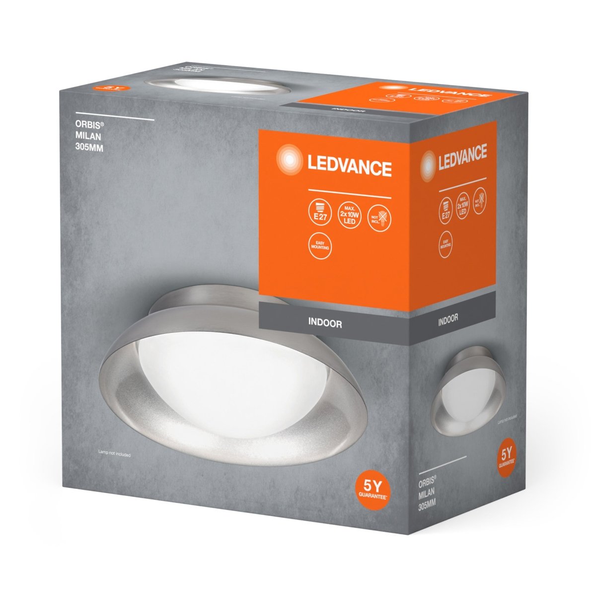 OSRAM ORBIS MILAN 305mm 2xE27 NK - eshop Ledvance PL 4058075829145