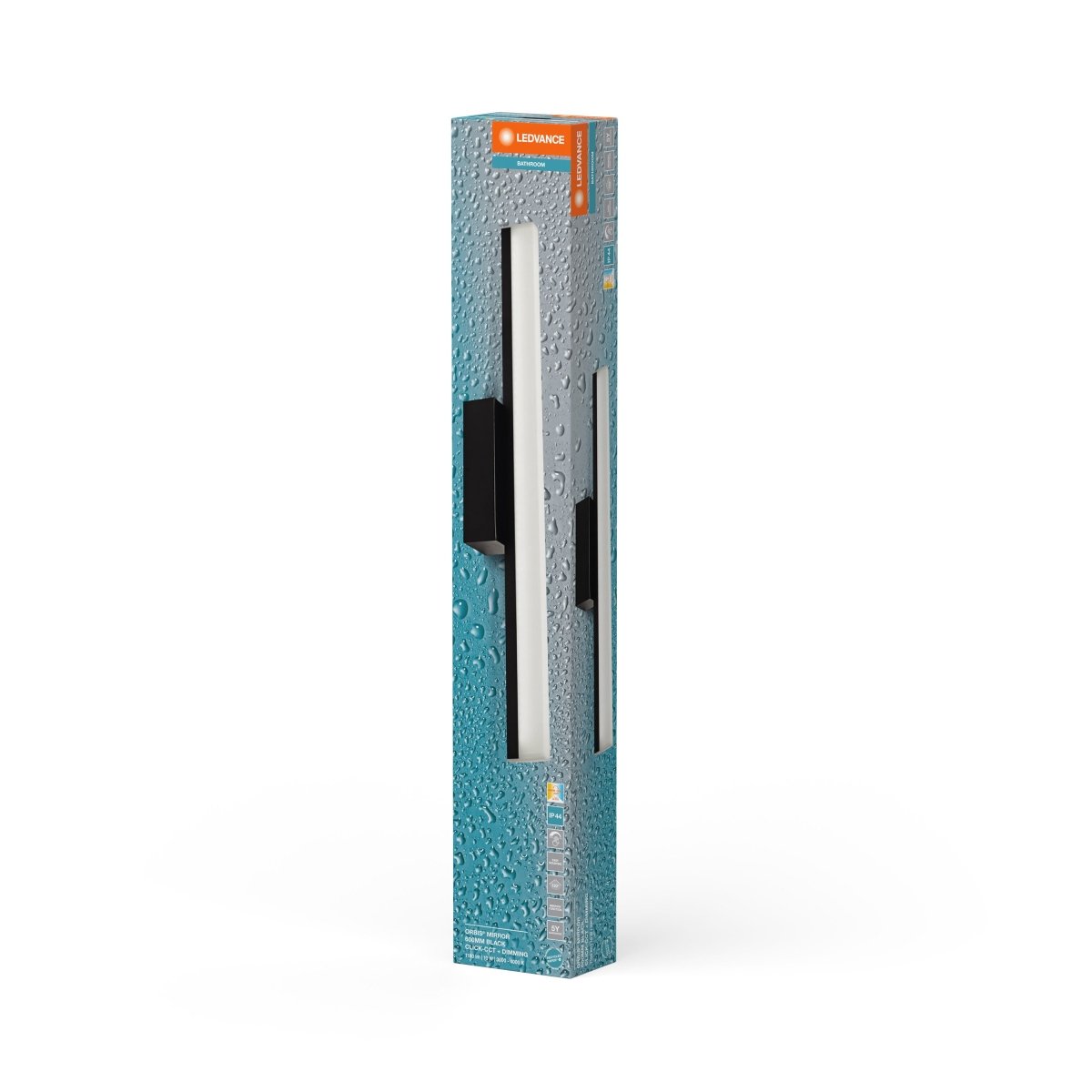OSRAM Orbis Mirror 60CM Click CCT DIM IP44 czarny - eshop Ledvance PL 4099854279256