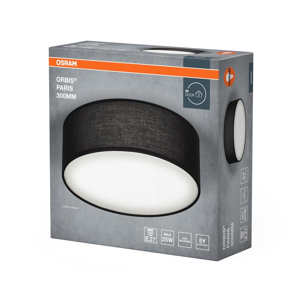 OSRAM ORBIS PARIS 300mm 1xE27 czarny - eshop Ledvance PL 4099854449383