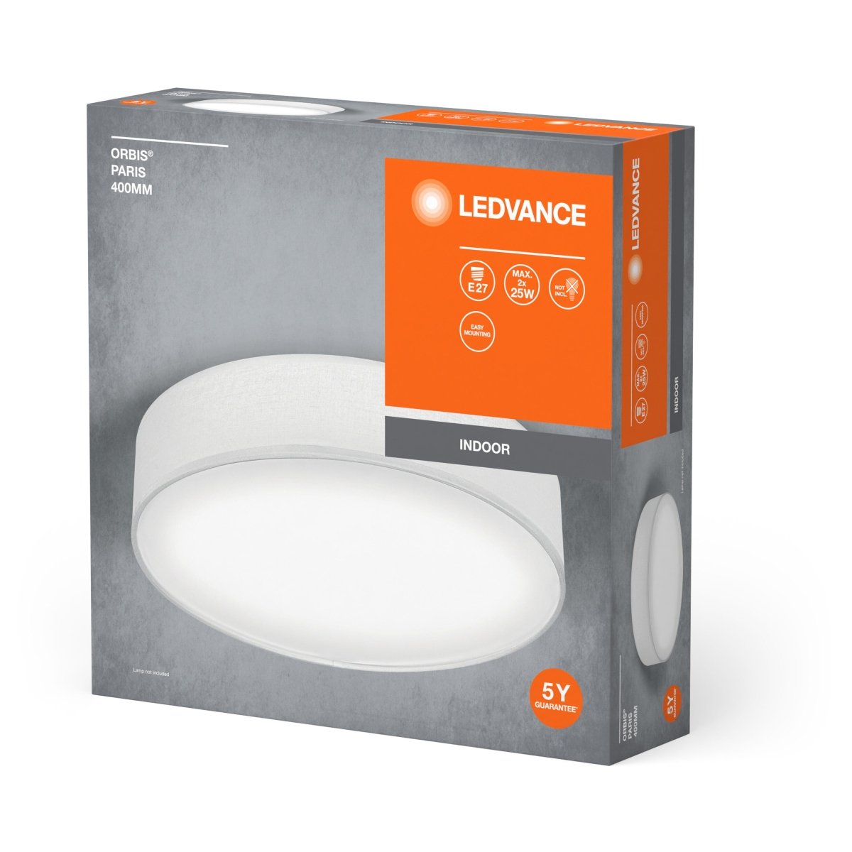 OSRAM ORBIS PARIS 400mm 2xE27 śnieżnobiały - eshop Ledvance PL 4058075832633
