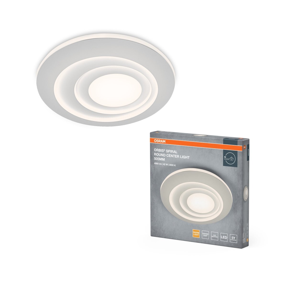 OSRAM Orbis Spiral Lampa główna i boczna 505mm 42W biała - eshop Ledvance PL 4099854450402