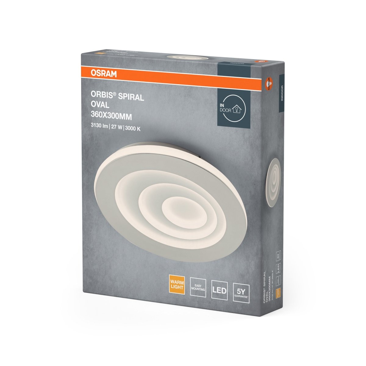 OSRAM Orbis Spiral Oval 360mm 27W biały - eshop Ledvance PL 4099854450327