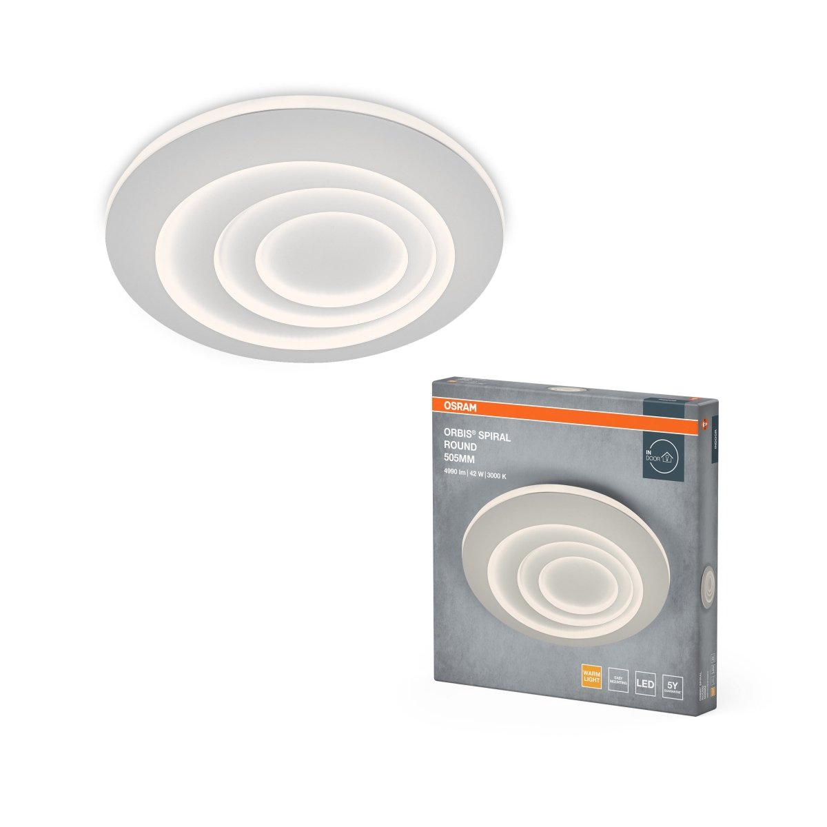 OSRAM Orbis Spiral Round 505mm 42W biały - eshop Ledvance PL 4099854450440