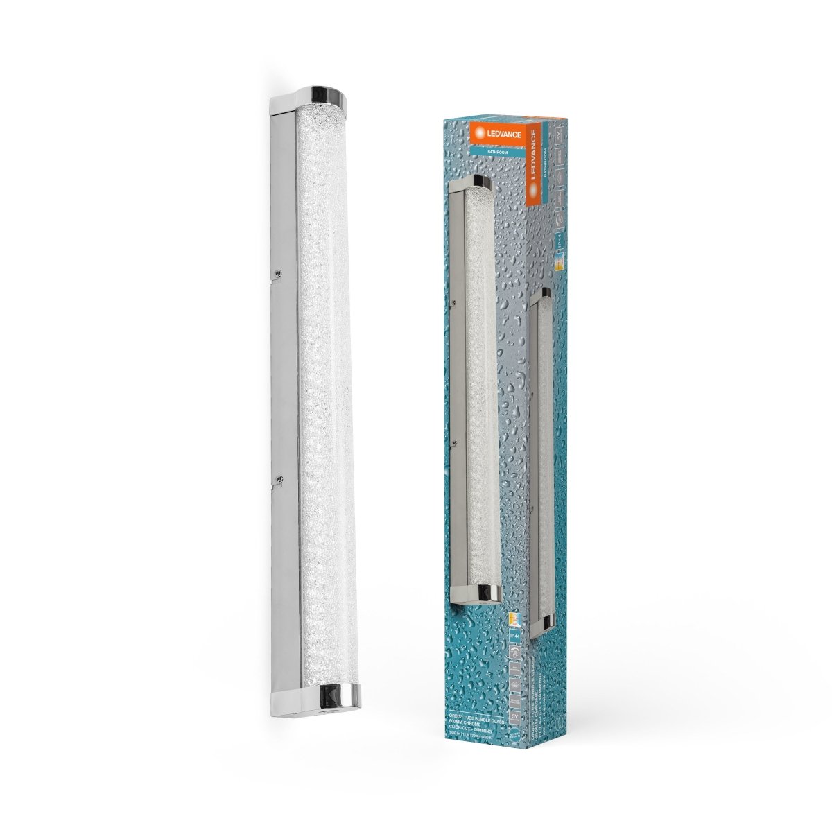 OSRAM Orbis Tube Bubble Glass 60CM Click CCT DIM IP44 chrom - eshop Ledvance PL 4099854279539