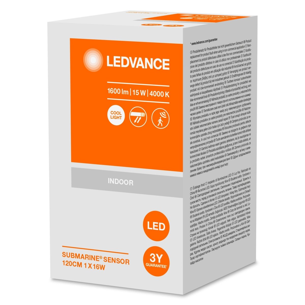 OSRAM SUBMARINE SENSOR 120cm 16W 4000K - eshop Ledvance PL 4058075576391
