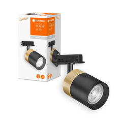 OSRAM TRACKLIGHT SPOT CYLINDER GOLD GU10 Black - eshop Ledvance PL 4058075756700