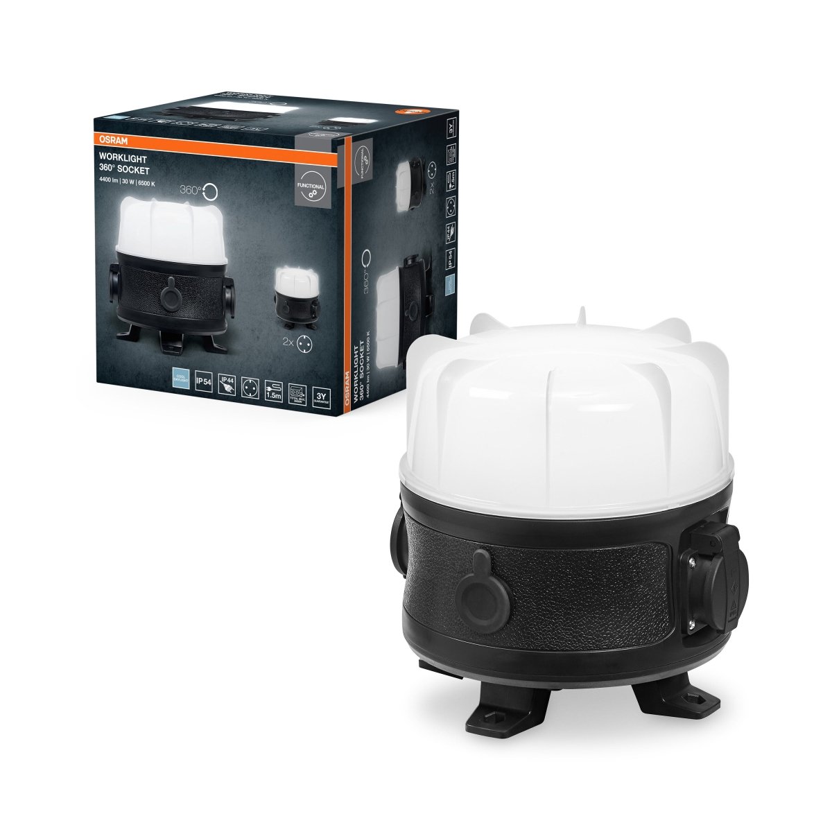 OSRAM WORKLIGHT VALUE 360° SOCKET 30W 865 - eshop Ledvance PL 4099854430435