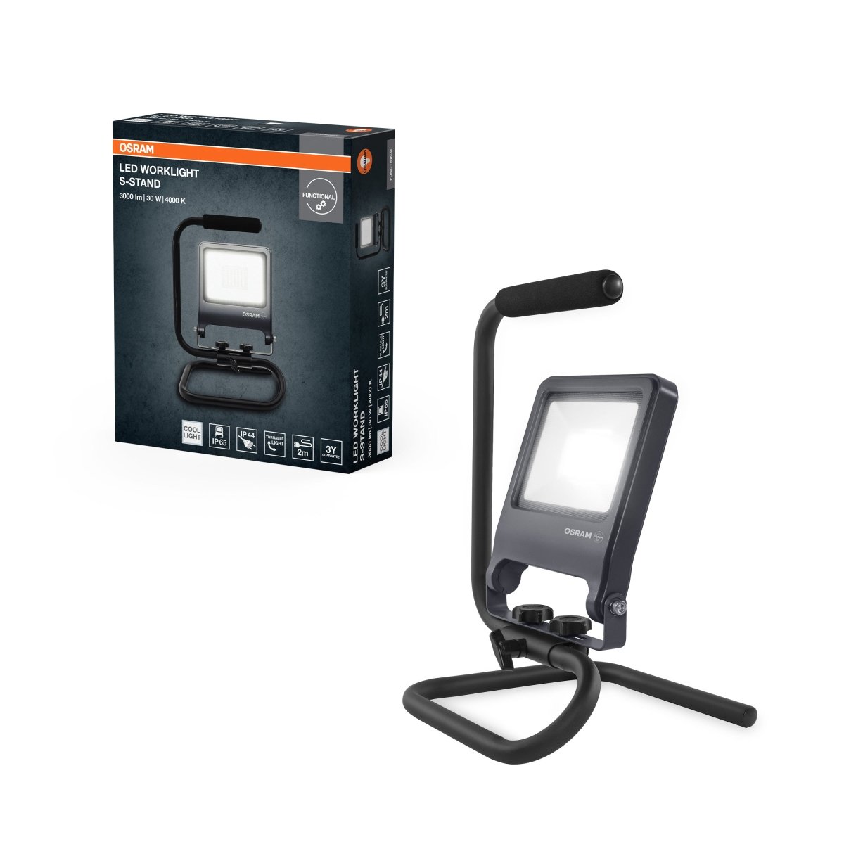 OSRAM Worklights R - STAND z gniazdem 50 W 840 - eshop Ledvance PL 4099854572074