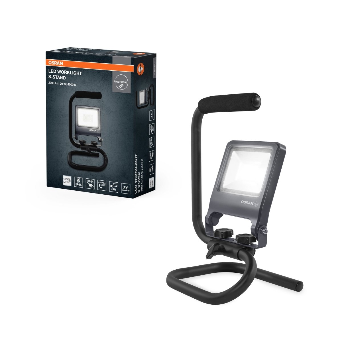 OSRAM WORKLIGHTS S - STAND 20W 840 - eshop Ledvance PL 4099854572050