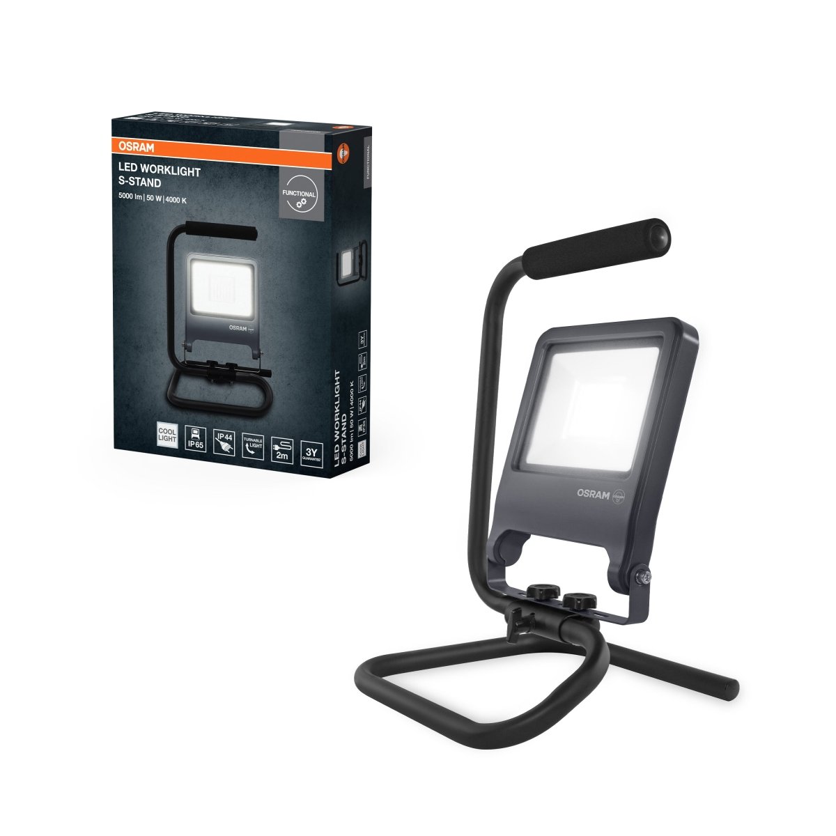 OSRAM WORKLIGHTS S - STAND 50W 840 - eshop Ledvance PL 4099854572098