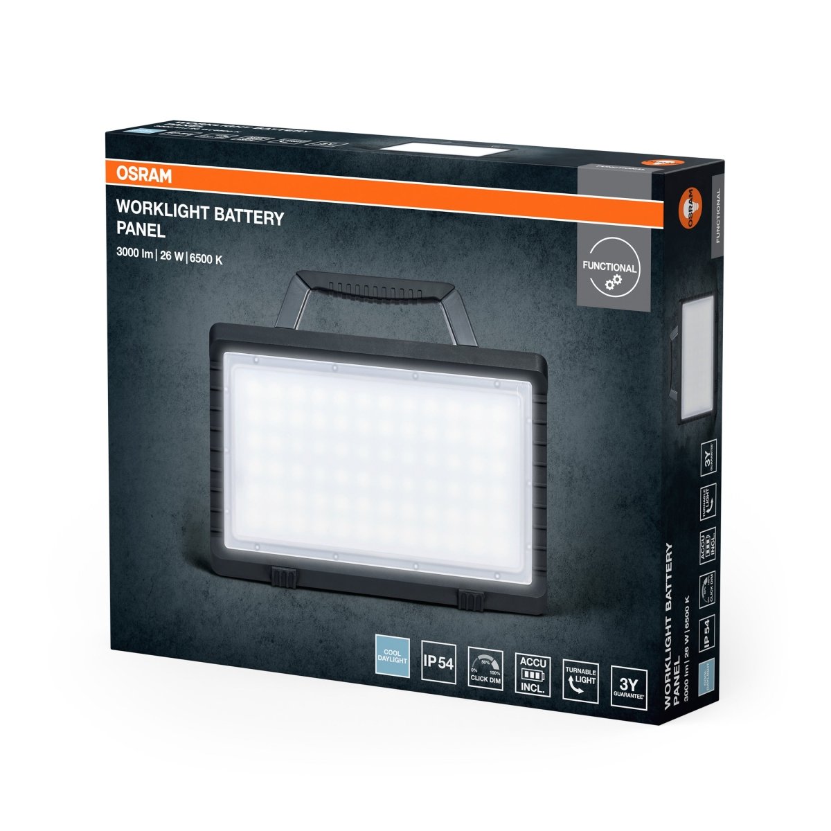 OSRAM WORKLIGHTS VALUE BATTERY 26W 865 - eshop Ledvance PL 4099854430497
