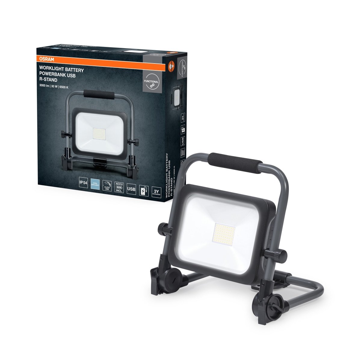 OSRAM WORKLIGHTS VALUE BATTERY 30W 865 - eshop Ledvance PL 4099854430534