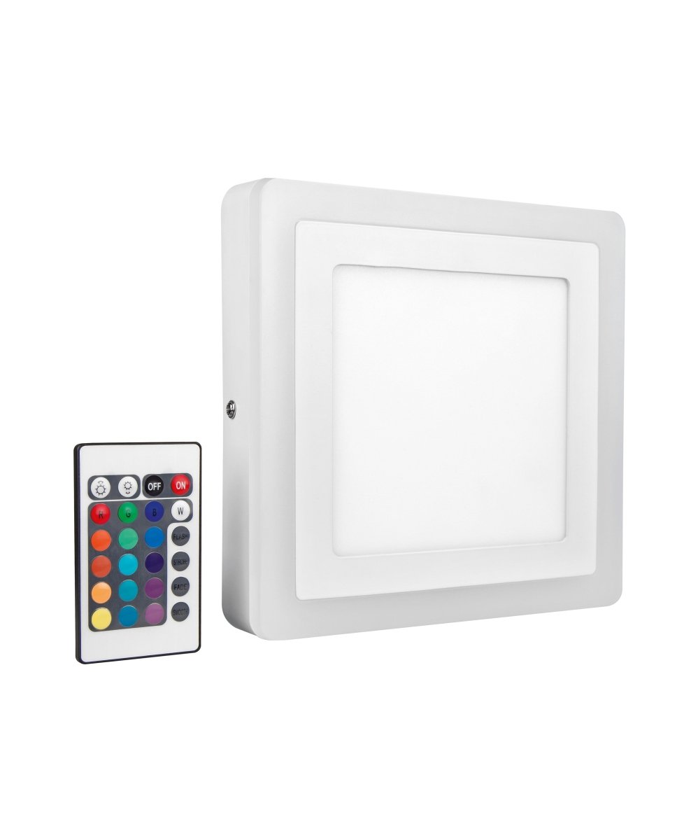 Panel LED COLOR WHITE SQ 17W RGBW, kwadratowy, 200 mm - Poland LEDVANCE e-shop 4058075227576