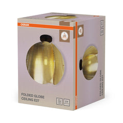 Plafon LED OSRAM Decor Folded Globe Ceiling E27 Gold - Poland LEDVANCE e - shop 4058075852372