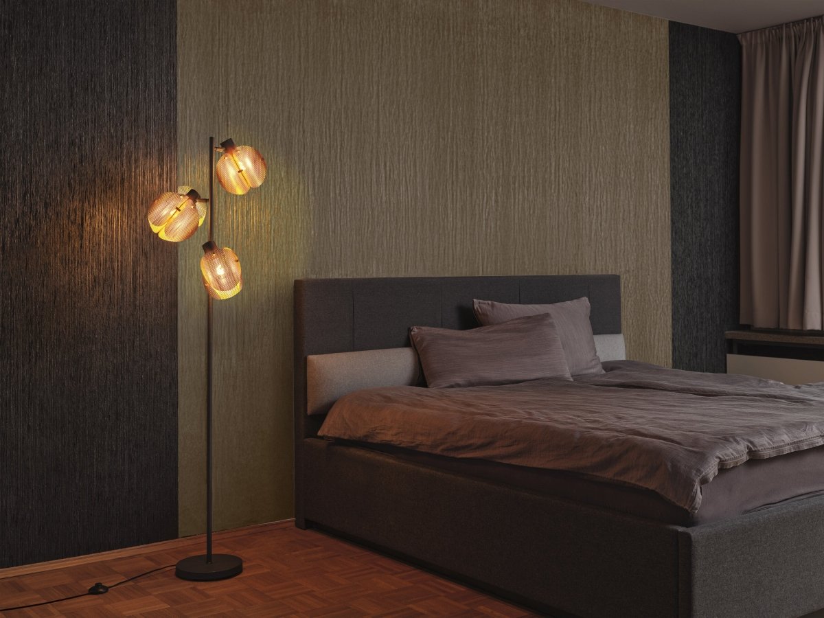 Plafon LED OSRAM Decor Folded Globe Floor 3xE27 Gold - Poland LEDVANCE e - shop 4058075852310