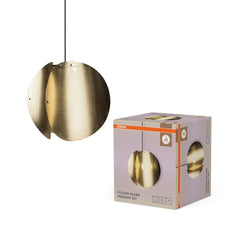 Plafon LED OSRAM Decor Folded Globe Pendant E27 Gold - Poland LEDVANCE e - shop 4058075852273