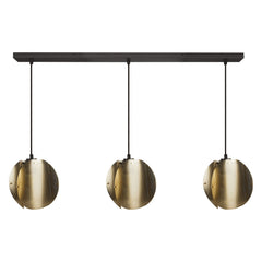 Plafon LED OSRAM Decor Folded Globe Pendant Linear 3xE27 Gold - Poland LEDVANCE e - shop 4058075852297