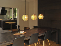 Plafon LED OSRAM Decor Folded Globe Pendant Linear 3xE27 Gold - Poland LEDVANCE e - shop 4058075852297