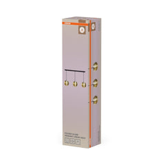 Plafon LED OSRAM Decor Folded Globe Pendant Linear 3xE27 Gold - Poland LEDVANCE e - shop 4058075852297