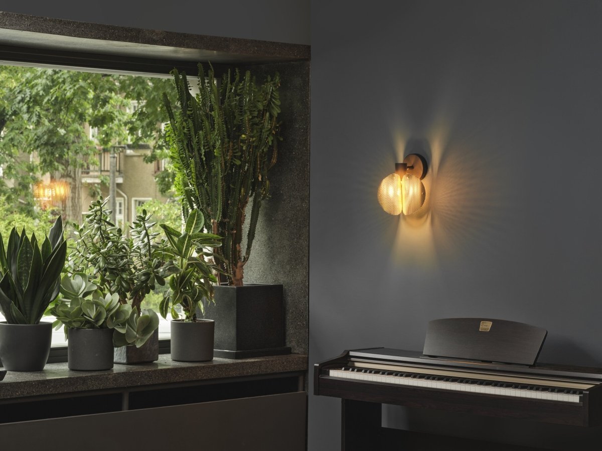 Plafon LED OSRAM Decor Folded Globe Wall E27 Gold - Poland LEDVANCE e - shop 4058075852358