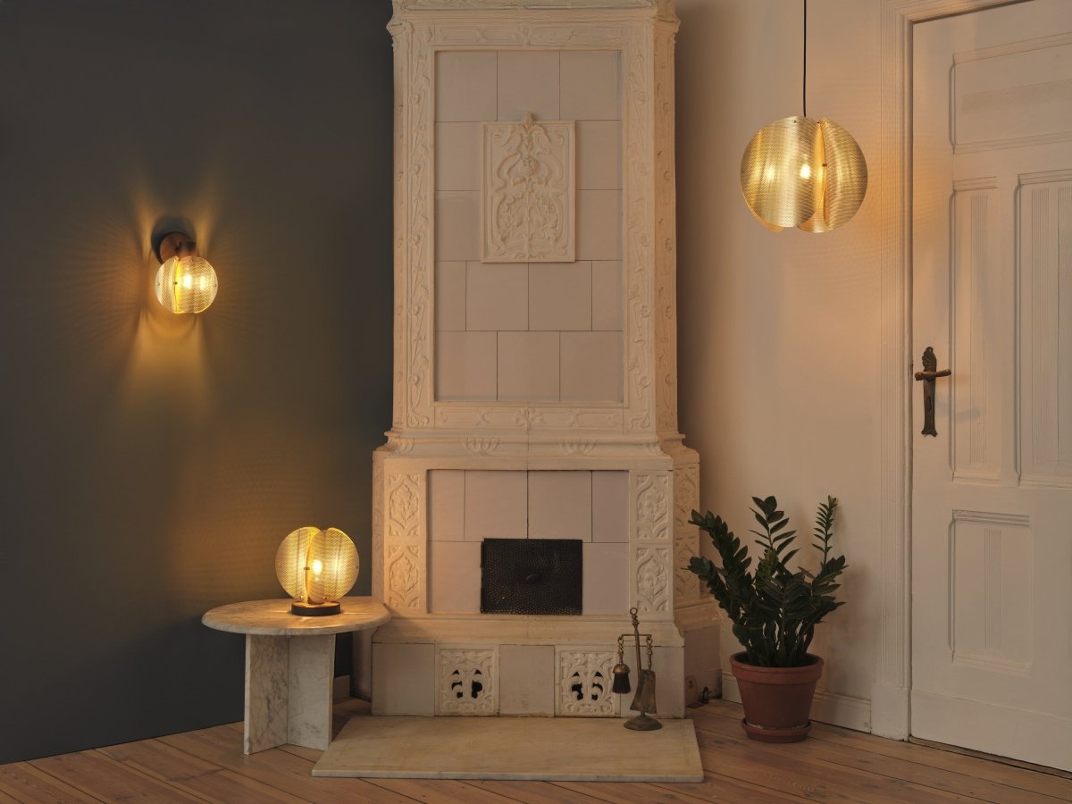 Plafon LED OSRAM Decor Folded Globe Wall E27 Gold - Poland LEDVANCE e-shop 4058075852358