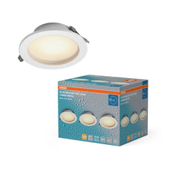 Plafon LED OSRAM LED Downlight Set IP44 Dim Slim 120mm 8W Metal 830 biały - Poland LEDVANCE e - shop 4058075854338