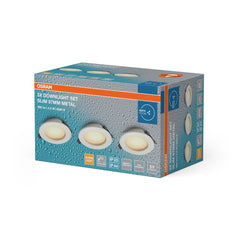 Plafon LED OSRAM LED Downlight Set IP44 Dim Slim 97mm 4.5W Metal 830 biały - Poland LEDVANCE e - shop 4058075854314