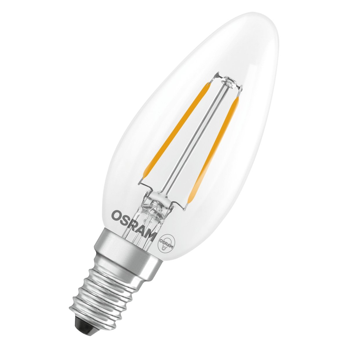 Plafon LED OSRAM LED Superstar Classic B 25 Filament DIM 1.8W 827 Clear E14 - Poland LEDVANCE e - shop 4099854445040