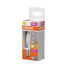 Plafon LED OSRAM LED Superstar Classic B 25 Filament DIM 1.8W 827 Frosted E14 - Poland LEDVANCE e - shop 4099854445347