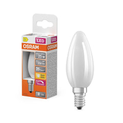 Plafon LED OSRAM LED Superstar Classic B 25 Filament DIM 1.8W 827 Frosted E14 - Poland LEDVANCE e - shop 4099854445347