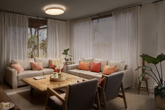 Plafon LED OSRAM Orbis Alison 500MM 36W 830 Click DIM Wood Decor - Poland LEDVANCE e - shop 4099854446238