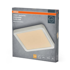 Plafon LED OSRAM Orbis Quickfix 245x245mm 20W Click Dim 830 biały - Poland LEDVANCE e - shop 4099854604843