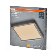 Plafon LED OSRAM Orbis Quickfix 320x320mm 24W Click Dim 830 Silver - Poland LEDVANCE e - shop 4099854604928
