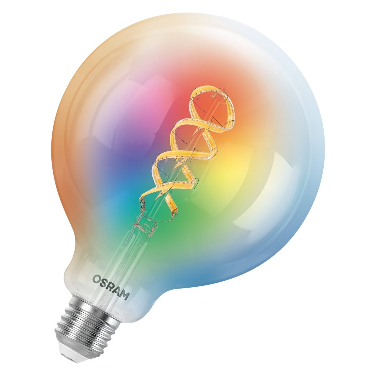 Plafon LED OSRAM SMART+ MATTER Filament Multicolor Classic Globe 125 40 4.8W E27 - Poland LEDVANCE e - shop 4058075850804