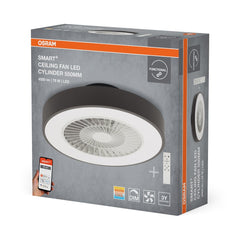 Plafon LED OSRAM SMART+ Wifi Ceiling Fan LED Cylinder 550mm + RC - Poland LEDVANCE e - shop 4099854472800