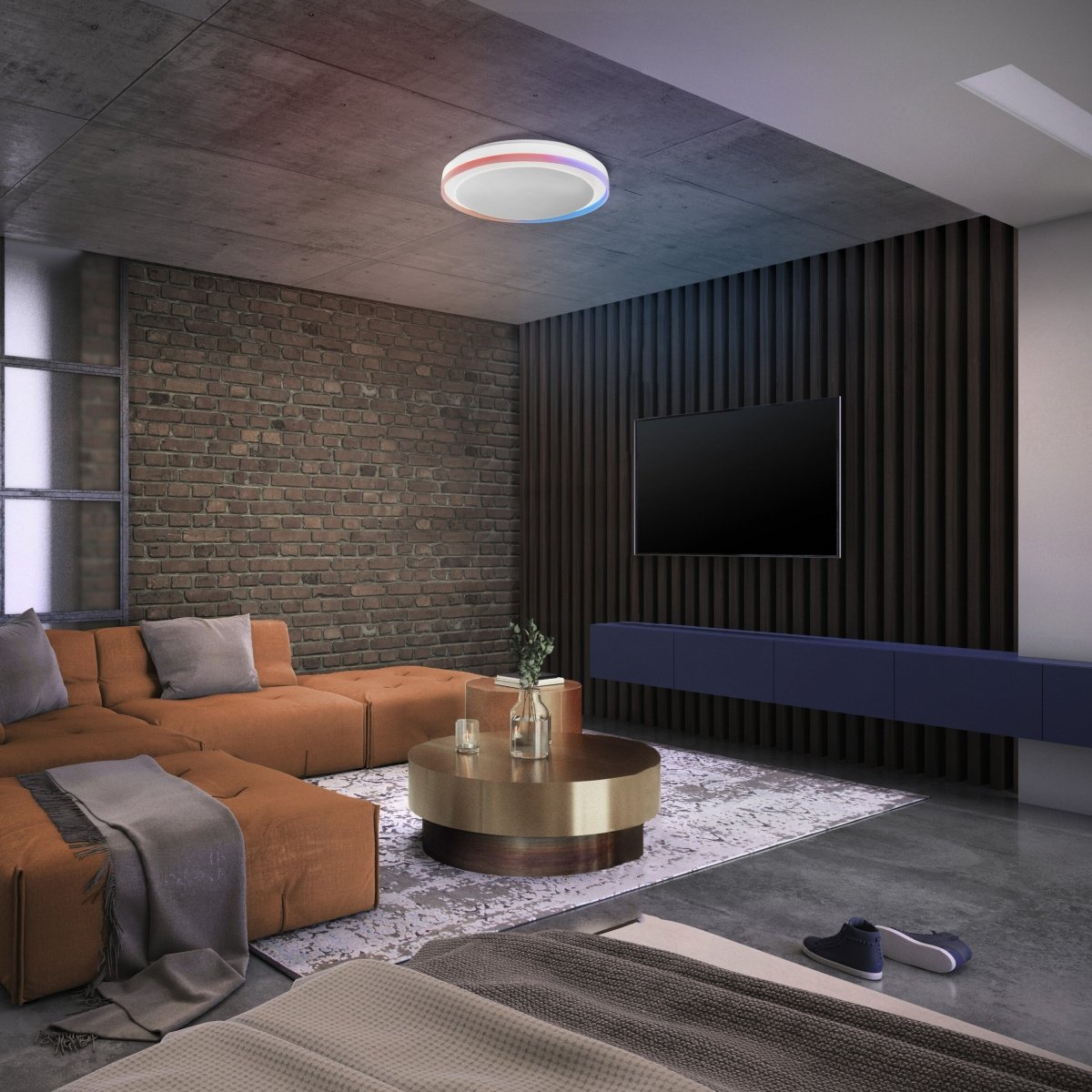 Plafon LED OSRAM Smart+ Wifi Orbis ZEST RGB 500mm biały - Poland LEDVANCE e - shop 4099854472374