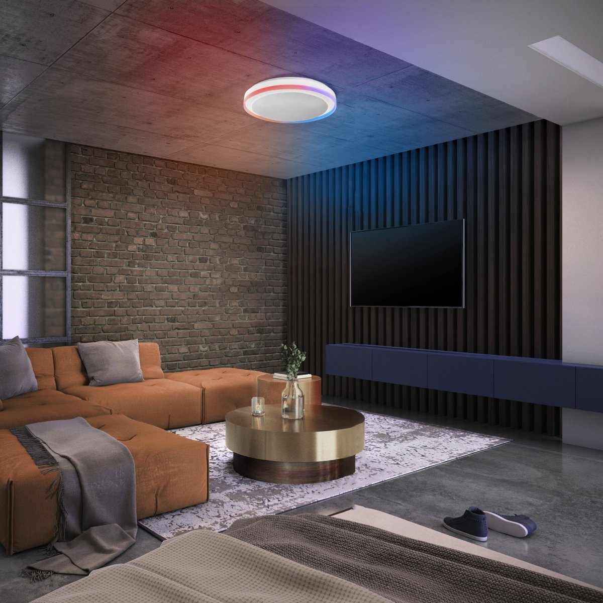 Plafon LED OSRAM Smart+ Wifi Orbis ZEST RGB 500mm biały - Poland LEDVANCE e-shop 4099854472374