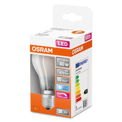 Ściemnialna Lampa LED Klasyczny krztałt E27 4,8W 4000K 470 - Poland LEDVANCE e-shop 4058075434660