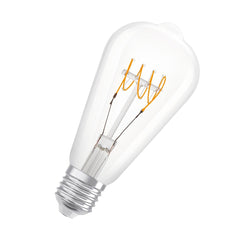Ściemnialna Lampa LED Vintage żarówka Edison E27 4,8W 2700K - Poland LEDVANCE e-shop 4099854075667